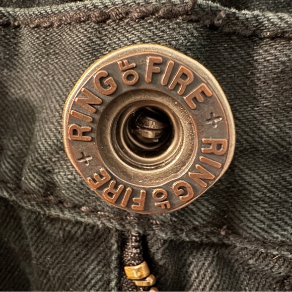 Ring of Fire Black Men’s Jeans 38x32 - Picture 7 of 8